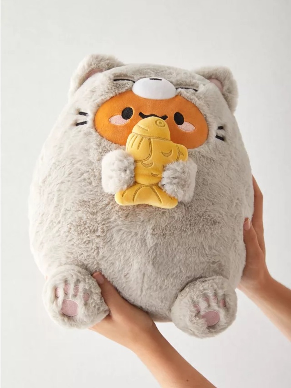 Smoko Gray Cat Tayto Plushie